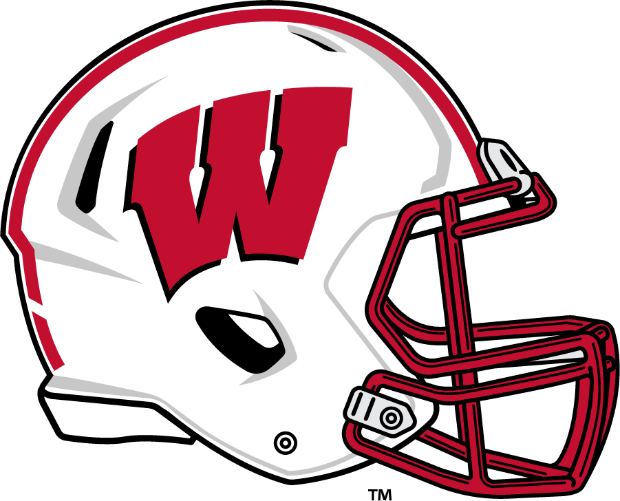 Wisconsin Badgers 2017-Pres Helmet Logo diy DTF decal sticker